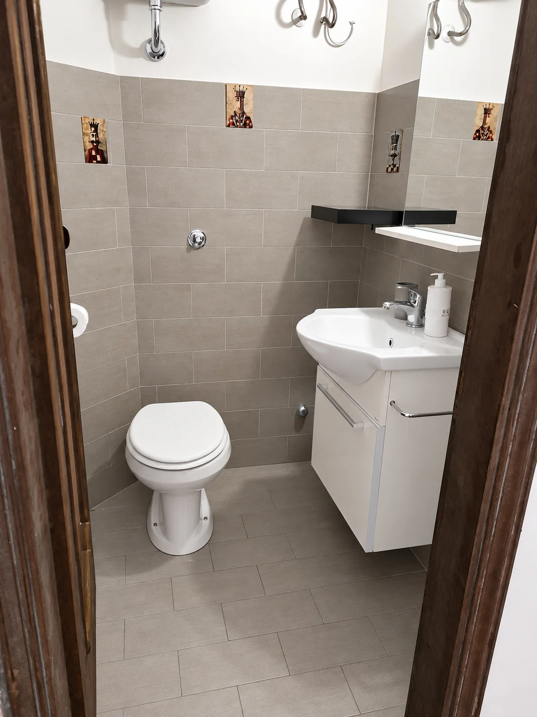Il bagno del piano terra